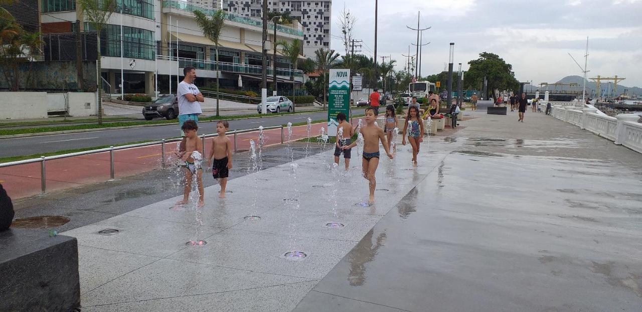 סנטוס Maravilhoso Apartamento Ao Lado Do Aquario מראה חיצוני תמונה